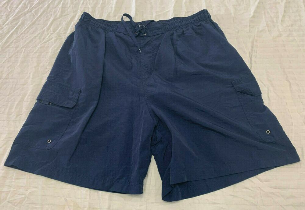 🍏🍏🍏NO BOUNDARIES MENS SWIM NYLON CARGO SHORTS SIZE XL 🍏🍏🍏